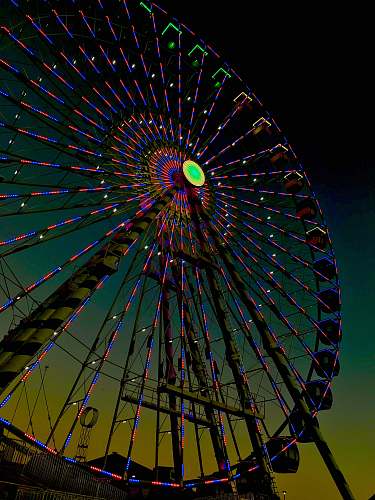 ferris wheel photography of ferris wheel during daytime unnamed road